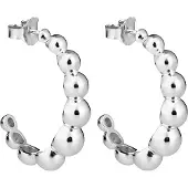 Lumoava BonBon silverhoops örhängen L54252400000