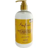 Shea Moisture , Rå Shea-balsam, Djup fuktighetsbehandling, Krulligt till krusigt hår, 13 fl oz (384 ml)