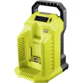 Ryobi Laddare - - 36 V ultrasnabb 10 A - Laddströmsvariation beroende på batteri - LCD-skärm