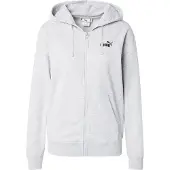 Puma Sportsweatjacka 'ESS No. 1' ljusgrå