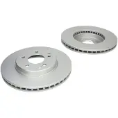 Delphi Bromsskivor BG3240C fram, ventilerad, 2 Stycke