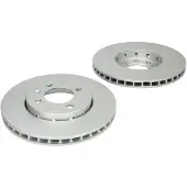 Delphi Bromsskivor BG4647C fram, ventilerad, 2 Stycke