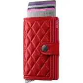 Secrid Premium Miniwallet Emboss Diamond Red