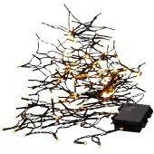 Star Trading Batteridriven ljusslinga med LED, 160 lampor