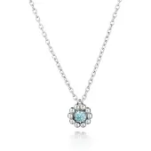 Lumoava Daisy blå halsband L56248140000