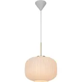 Nordlux Taklampa , Milford, dimbara, Vit, Vardagsrum, Glas