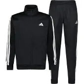 Adidas Träningsdräkt 'Dayready' svart / vit