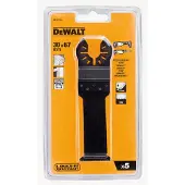 DeWalt Instickssågblad DT20724-QZ; 30x67 mm; 5 st.