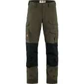 Fjällräven - Vandringskläder - Barents Pro Trousers M Dark Olive Black för Unisex - Storlek XS/S - Khaki