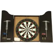 Nordic Games klassisk darttavla i dartskåp med dartpilar (809-074)