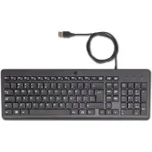HP Tangentbord - - 150 - Kabelanslutet - USB - QWERTY - Membran