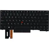 Lenovo Lite-On - Ersättningstangentbord för bärbar dator - med Trackpoint, UltraNav - bakgrundsbelyst - QWERTY - amerikansk - FRU