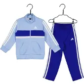 Adidas Träningsset - I 3S Tib TS - Globlu/White/Royb - - 1 år (80) - Träningsset