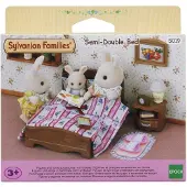 Sylvanian Families - Semi-dubbelsäng - 5019 - - One Size - Docksäng