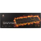 Deltaco DK210 Gamingtangentbord, LED, USB, Nordic