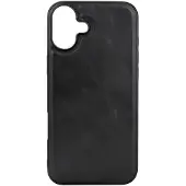 Buffalo Back cover Leather Magseries iPhone 16 Plus Black