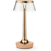 Flos Design bordslampa Bon jour unplugged, dimbar, Koppar, Hall, Syntetmaterial, Design, Bordslampa