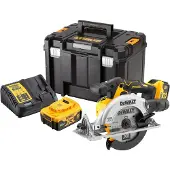 DeWalt Batteridriven cirkelsåg DCS565P2; 18 V; 2x5,0 Ah batt.