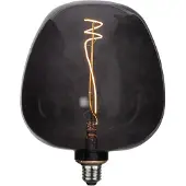 Star Trading LED lampa E27 | G125 | decoled svart | 2W []