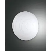FABAS LUCE Taklampa KENT, dimbar, Vitt / opal, Vardagsrum / matsal, Glas, Modern, Taklampa