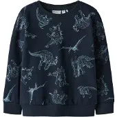 Name it Sweatshirt 'NMMVaron' safir / ljusblå