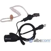 Albecom Mini Headset LGR76-S slang. Secretservice PTT