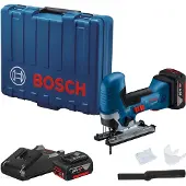 Bosch sticksåg GST 185-LI 2x4.0Ah Li-jon, handtag med S, väska
