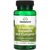 Swanson Health Fullspektrum Boswellia & Curcumin, 300 mg, 60 kapslar