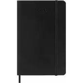 Moleskine Classic Soft 12M MonthNote fickkalender 2026 (svart)
