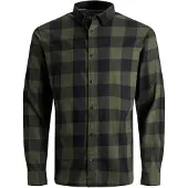 Jack & Jones Gingham Twill Skjorta Med Långa ärmar