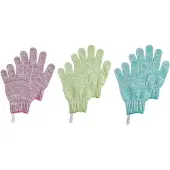 Ecotools Bad & duschhandskar tervunnet Netting Exfolierande mild rengring fr hela kroppsanvndningen innan sjlvbrunt tar bort torr hud smuts
