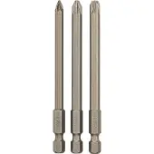 Bosch 2609255969 Stjärn-Bit PZ 1, PZ 2, PZ 3 E 6.3 3 st