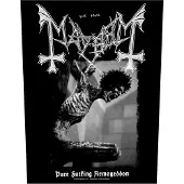 Ginza.se Mayhem: Back Patch - Pure Fucking Armageddo