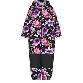 Name it Softshelloverall m. Fleece - Noos - NmfAlfa08 - Svart/BI - - 4 år (104) - Softshell