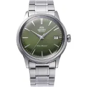 Orient Watch Bambino Rostfritt Stål Gräsgrön Urtavla Automatisk RA-AC0M09E Herrklocka grön