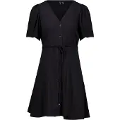 Vero Moda Skjortklänning 'Alba' svart