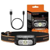 Superfire Pannlampa -HL05-E; LED; 120 lm