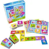 Tactic Spel-Set - 3-in-1 - Bildlotteri/Domino/Memoryspel - Gur - - One Size - Spel