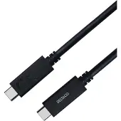 Deltaco USB4 gen3, USB-C - USB-C, 5A EPR, svart, 0,8m