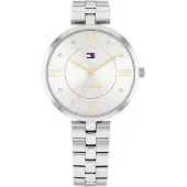 Tommy Hilfiger Silver White Dial Stainless Steel Bracelet Watch