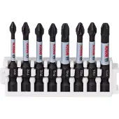 Bosch Accesorios Ec Bitsats För Slagskruvdragare 50 Mm 8 Enheter