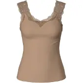 Pieces Topp 'PCBarbera' camel