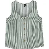 Vero Moda Blus 'VMBumpy' pastellgrön / mörkgrön