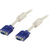 Deltaco Monitorkabel RGB HD15ha-15ha, 10 meter (RGB-2C)