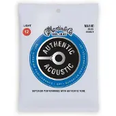 Martin strings Gitarrsträngar Authentic Acoustic SP 80/20 Bronze 3 Pack Light 12-54