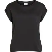 Vila T-shirt 'ELLETTE' svart