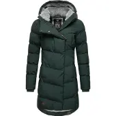 Ragwear Vinterkappa 'Pavla' mörkgrön