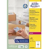 Avery L7169B-100 adressetikett 99,1x139mm vit BlockOut (400 st.)