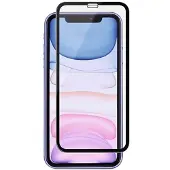 PanzerGlass Curved iPhone 11 Härdat Glas Skärmskydd - 9H - Svart