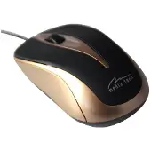 Media-Tech Optical mouse Plano black-gold